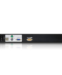 ATEN CL3000N rack console 48,3 cm (19") 1280 x 1024 Pixels Aluminium Zwart 1U - Afbeelding 2