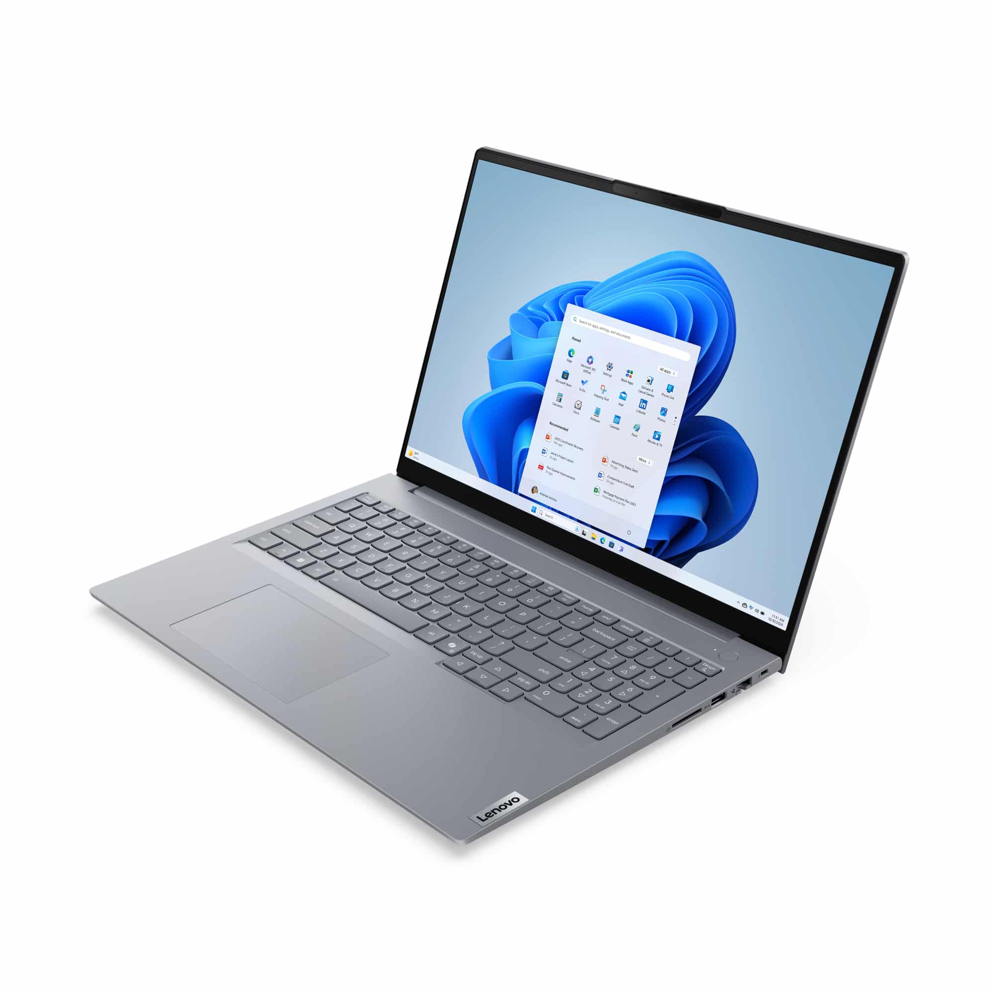 Lenovo ThinkBook 16 G8 IRL Intel Core i5-13420H Laptop 40,6 cm (16") WUXGA 16 GB DDR5-SDRAM 512 GB SSD Wi-Fi 6 (802.11ax) Windows 11 Pro Engels Grijs - Afbeelding 3