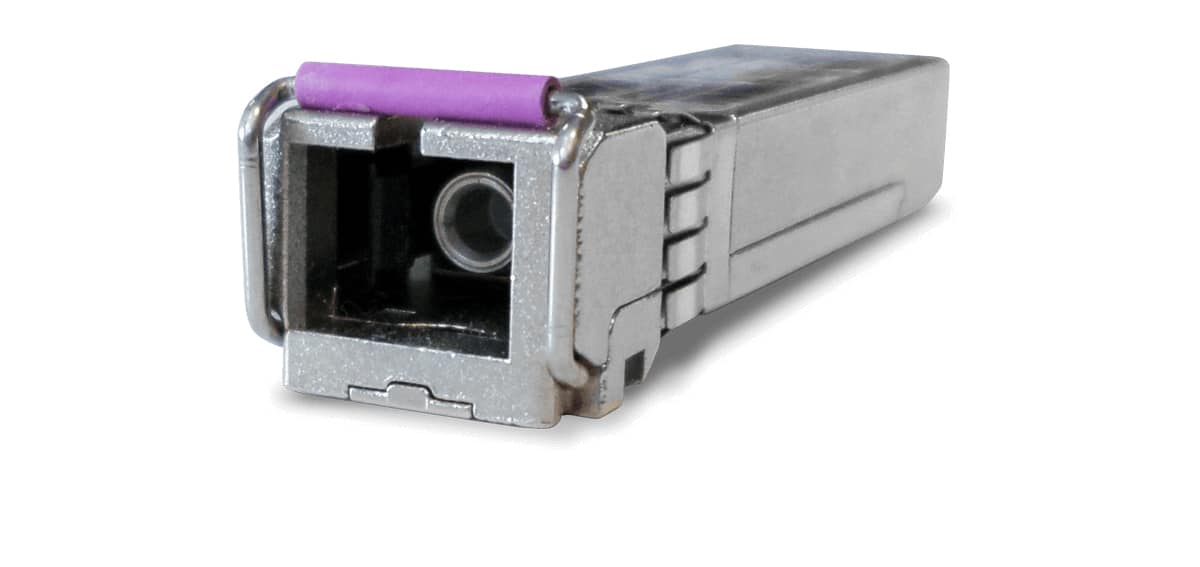 Allied Telesis AT-SPBD20-14/I netwerk transceiver module Vezel-optiek 1000 Mbit/s SFP