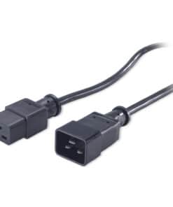 APC Netsnoer, C19 op C20, 0,6m - Afbeelding 2