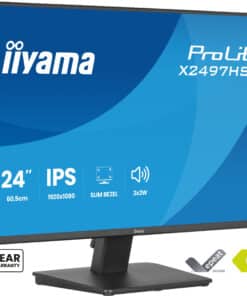 iiyama ProLite X2497HSU-B1 computer monitor 60,5 cm (23.8") 1920 x 1080 Pixels Full HD LED Zwart