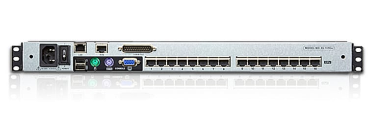 ATEN KL1516AiM rack console 43,2 cm (17") Zwart 1U - Afbeelding 4