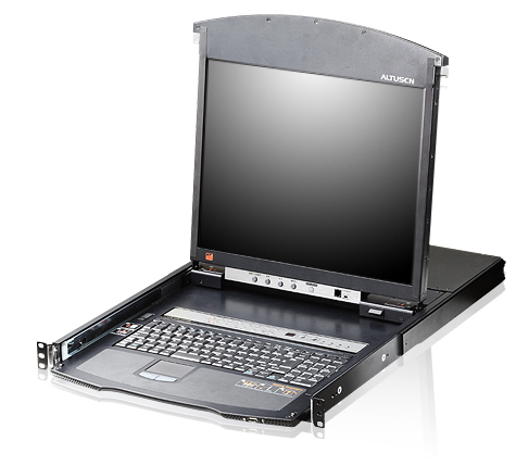 ATEN KL1516AiM rack console 43,2 cm (17") Zwart 1U