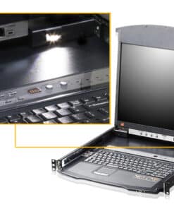 ATEN KL1516AiM rack console 43,2 cm (17") Zwart 1U - Afbeelding 4