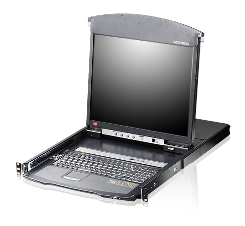 ATEN KL1508AiN rack console 48,3 cm (19") Zwart 1U - Afbeelding 4