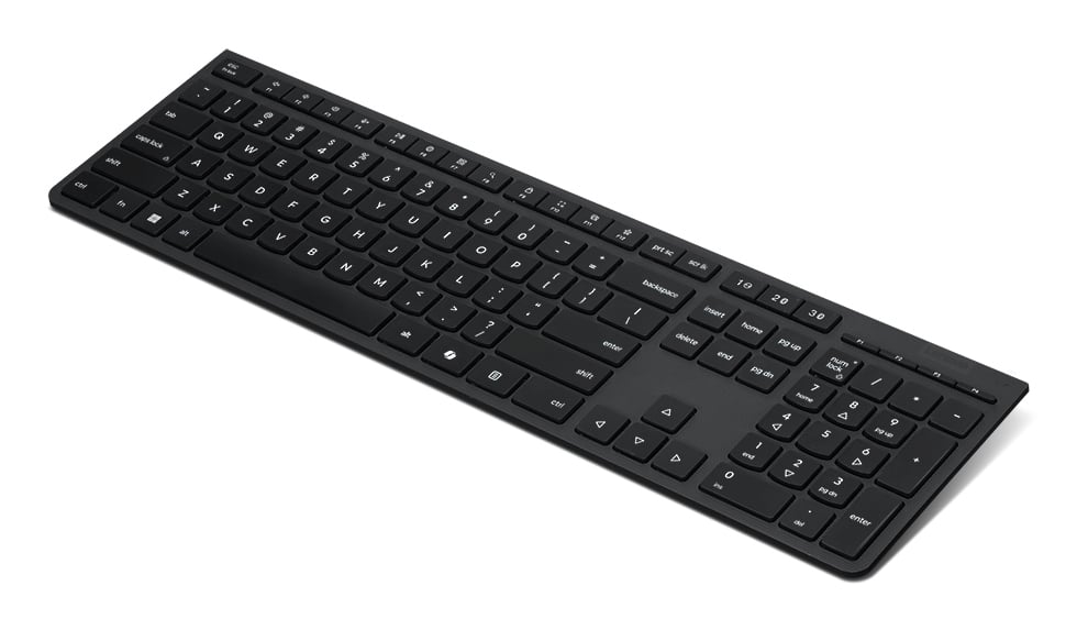 Lenovo 4Y41R64540 toetsenbord Thuis/Werk RF-draadloos + Bluetooth Amerikaans Engels Zwart - Afbeelding 2