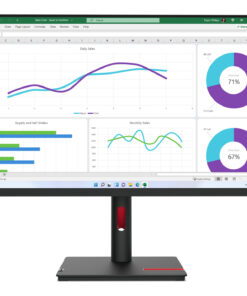 Lenovo ThinkVision T32h-30 computer monitor 80 cm (31.5") 2560 x 1440 Pixels Quad HD LED Zwart