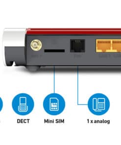 Box 6850 5G draadloze router Gigabit Ethernet Dual-band (2.4 GHz / 5 GHz) Wit - Afbeelding 4
