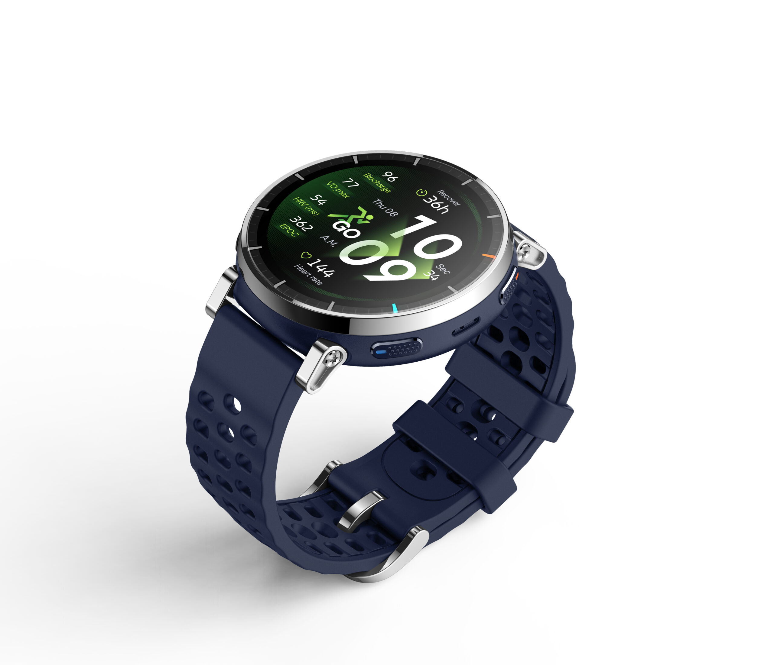 Amazfit W2558GL2N smartwatch & sportwatch 3,35 cm (1.32") AMOLED Digitaal 466 x 466 Pixels Touchscreen Zilver GPS - Afbeelding 6
