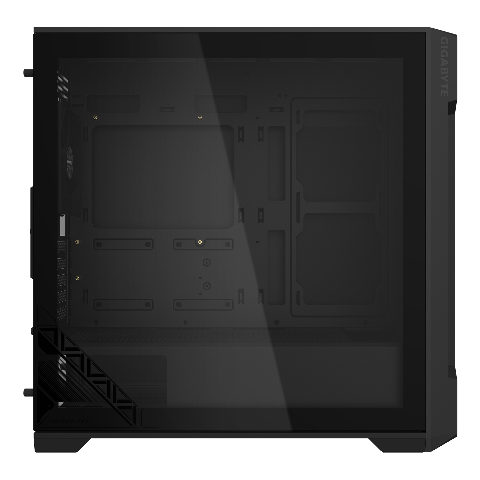 GIGABYTE C102 GLASS Midi Tower Zwart - Afbeelding 6