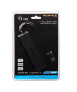 i-tec Advance USB 3.0 Slim HUB 3 Port + Gigabit Ethernet Adapter - Afbeelding 8