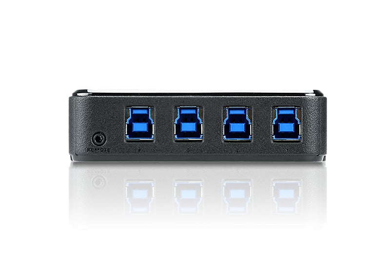 ATEN 4 x 4 USB 3.2 Gen1 switch voor randapparatuur - Afbeelding 3