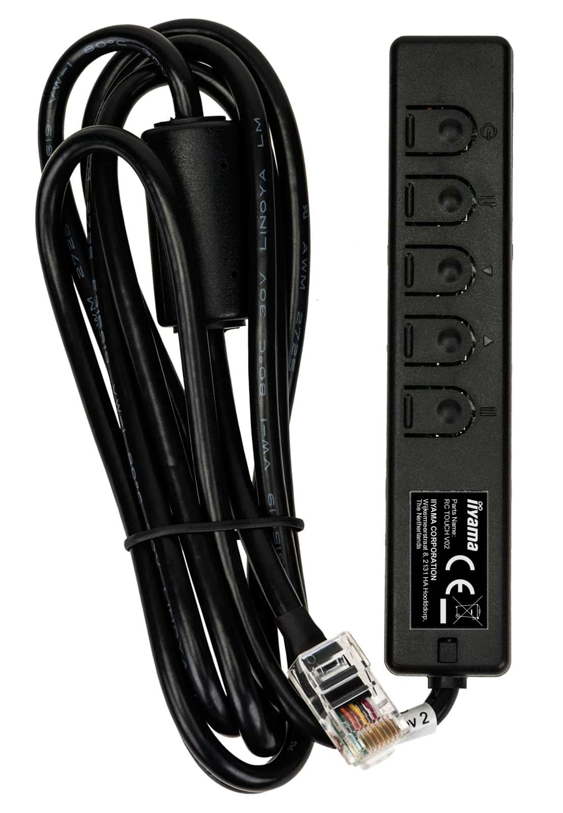 iiyama RC TOUCHV02 afstandsbediening Bedraad Monitor