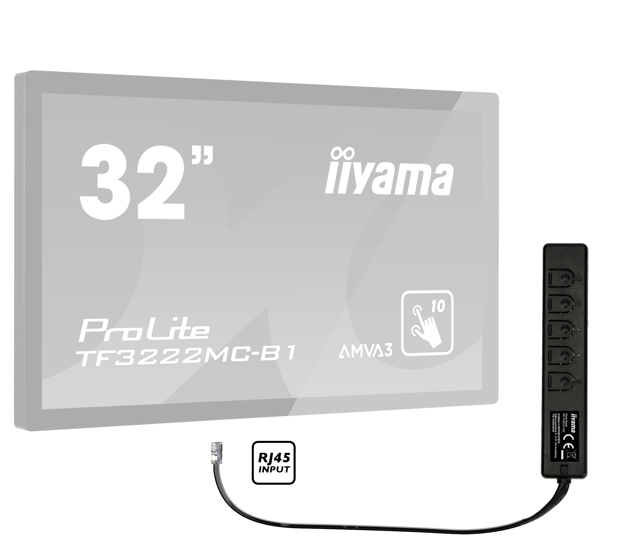 iiyama RC TOUCHV01 afstandsbediening Bedraad Monitor Drukknopen - Afbeelding 2