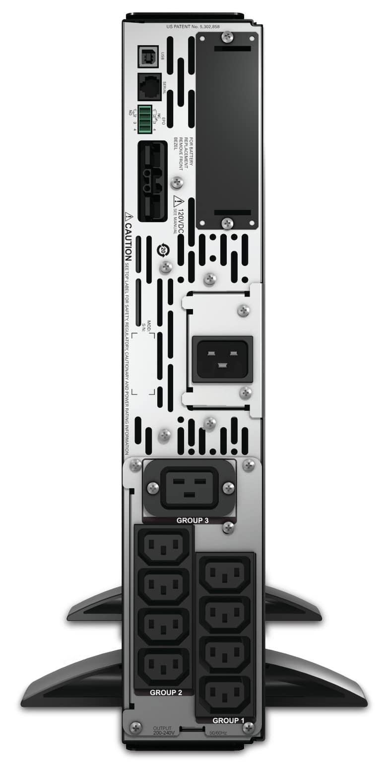 APC Smart-UPS X SMX2200R2HVNC - 8x C13, 1x C19 uitgang, USB, 2200VA, uitbreidbare runtime, NMC - Afbeelding 4