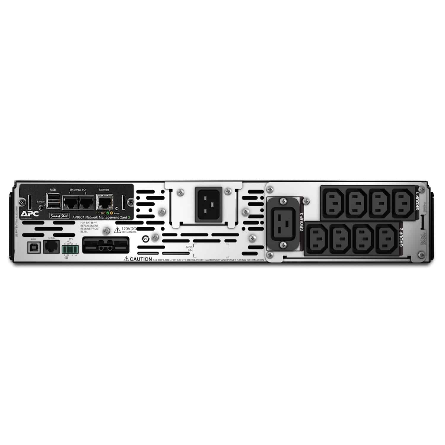 APC Smart-UPS X SMX2200R2HVNC - 8x C13, 1x C19 uitgang, USB, 2200VA, uitbreidbare runtime, NMC - Afbeelding 2
