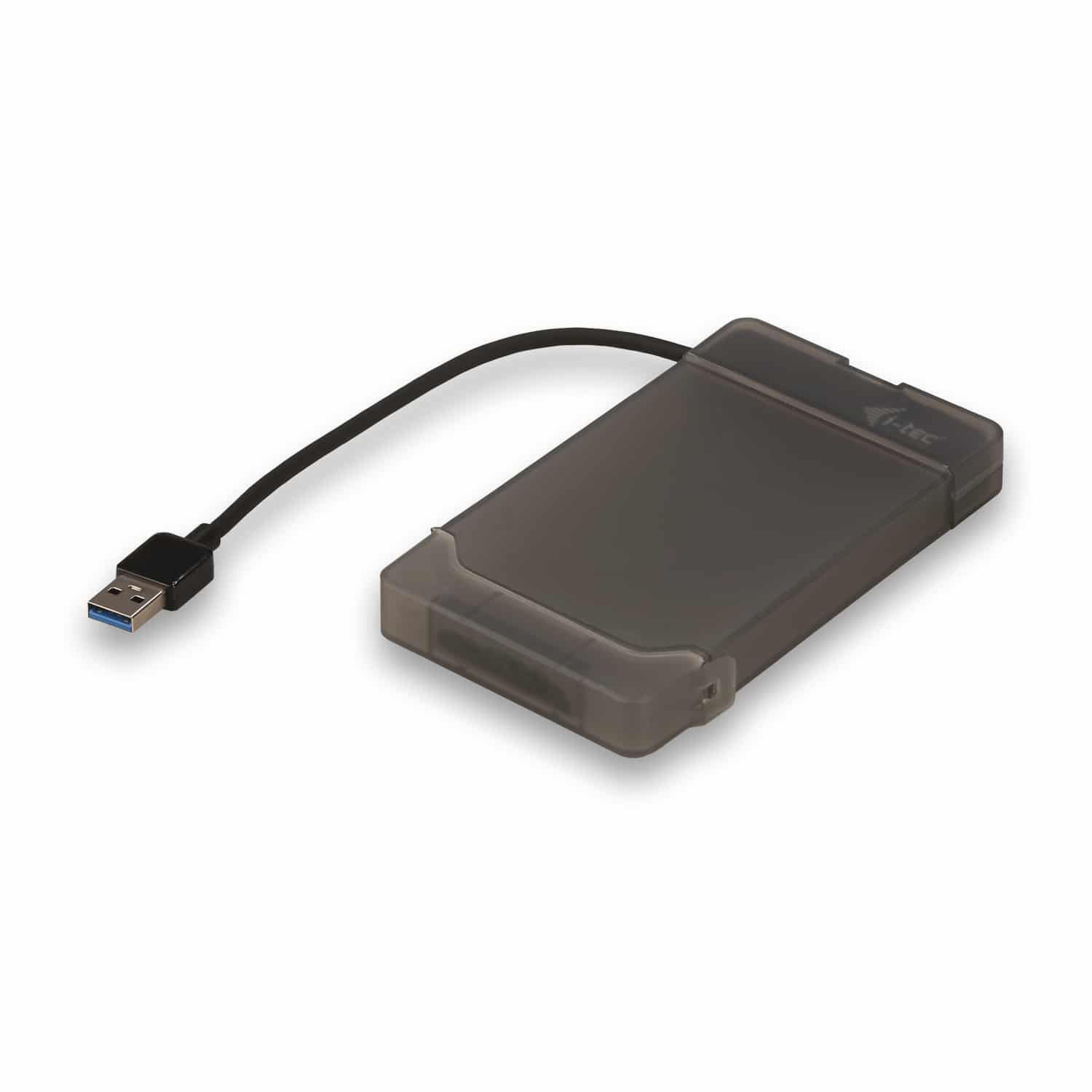 i-tec MYSAFEU313 behuizing voor opslagstations HDD-/SSD-behuizing Zwart 2.5"