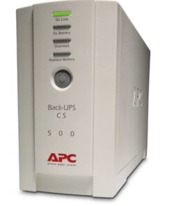 APC Back-UPS BK500EI - 500VA, 4x C13 uitgang, USB