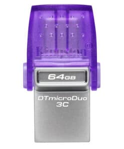 Kingston Technology DataTraveler 64GB microDuo 3C 200 MB/s dubbele USB-A + USB-C - Afbeelding 3