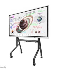 Neomounts FL50-525BL1 TV trolley 55-86" - snelle installatie - TÜV - Afbeelding 3
