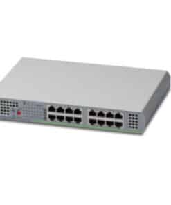 Allied Telesis AT-GS910/16-50 Unmanaged Gigabit Ethernet (10/100/1000) Grijs