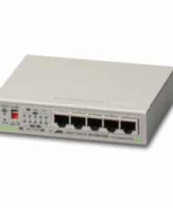 Allied Telesis AT-GS910/5E-50 Unmanaged Gigabit Ethernet (10/100/1000) Grijs