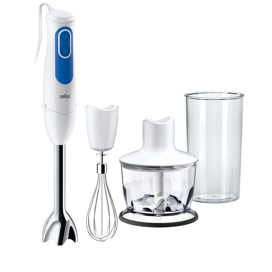 Braun MQ3035WH Sauce 0,6 l Staafmixer 700 W Blauw, Wit - Afbeelding 2