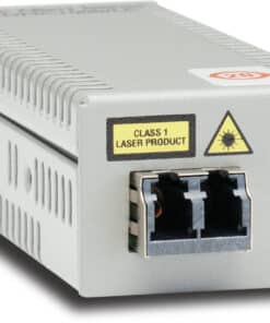 Allied Telesis AT-DMC1000/LC netwerk media converter 1000 Mbit/s 850 nm Multimode Grijs