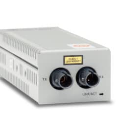 Allied Telesis AT-DMC100/ST netwerk media converter 100 Mbit/s 1310 nm Multimode Grijs