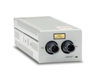 Allied Telesis AT-DMC100/ST netwerk media converter 100 Mbit/s 1310 nm Multimode Grijs