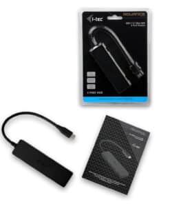 i-tec Advance USB-C Slim Passive HUB 4 Port - Afbeelding 5