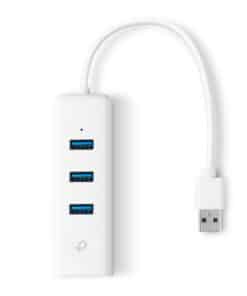 TP-Link UE330 laptop dock & poortreplicator Bedraad USB 3.2 Gen 1 (3.1 Gen 1) Type-A Wit