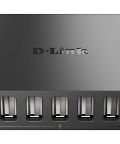 D-Link DUB-H7 USB 2.0 Type-B 480 Mbit/s Zwart