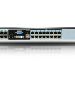 ATEN 1 lokale/2 externe toegangen, 16-poorten Cat 5 KVM over IP-switch met virtuele media (1920 x 1200) - Afbeelding 2