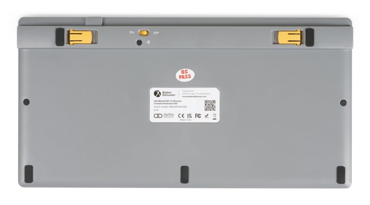 BakkerElkhuizen UltraBoard 950 V2 Wireless UK Qwerty Toetsenbord - Afbeelding 6