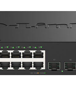 D-Link DGS-1530-20/E netwerk-switch Managed L2 Gigabit Ethernet (10/100/1000) Zwart
