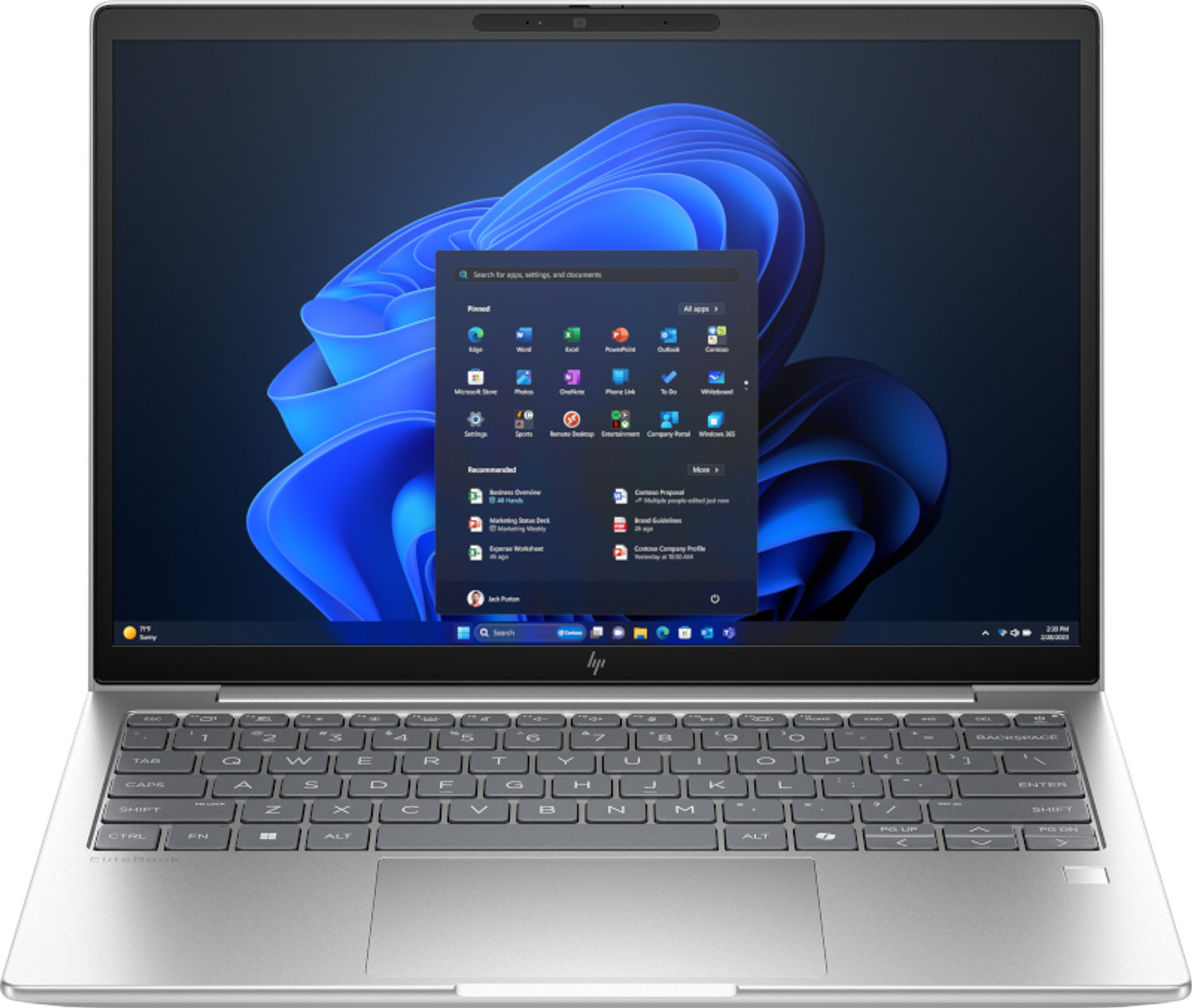 HP EliteBook 6 G1i 13 (AI PC) UMA Ultra7 255U / 13.3 WUXGA UWVA 300 5MP IR 60Hz bnt Panel / 16GB (1x16GB) DDR5 5600 SODIMM Memory / 512GB PCIe/ W11p64 / 1 Yr W QWERTZ