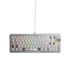 Glorious Gaming GMMK 3 PRO 65% Barebones toetsenbord Gamen USB Nee Zilver - Afbeelding 2