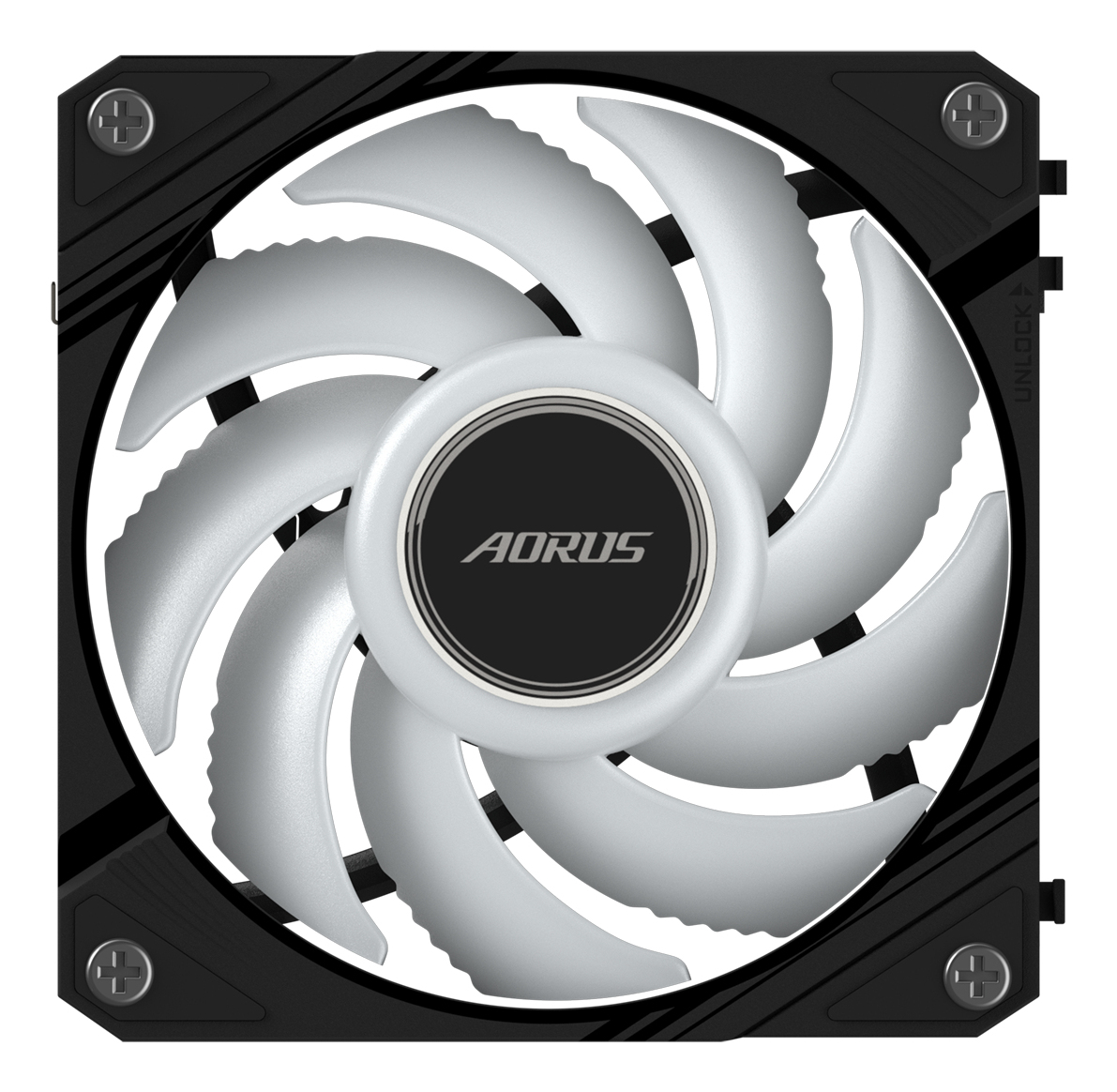 GIGABYTE AORUS EZ CHAIN FAN 120 Moederbord Ventilator 12 cm Zwart 1 stuk(s) - Afbeelding 5
