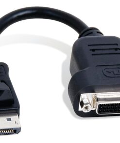Matrox CAB-DP-DVIF video kabel adapter 0,2 m DisplayPort DVI-D Zwart