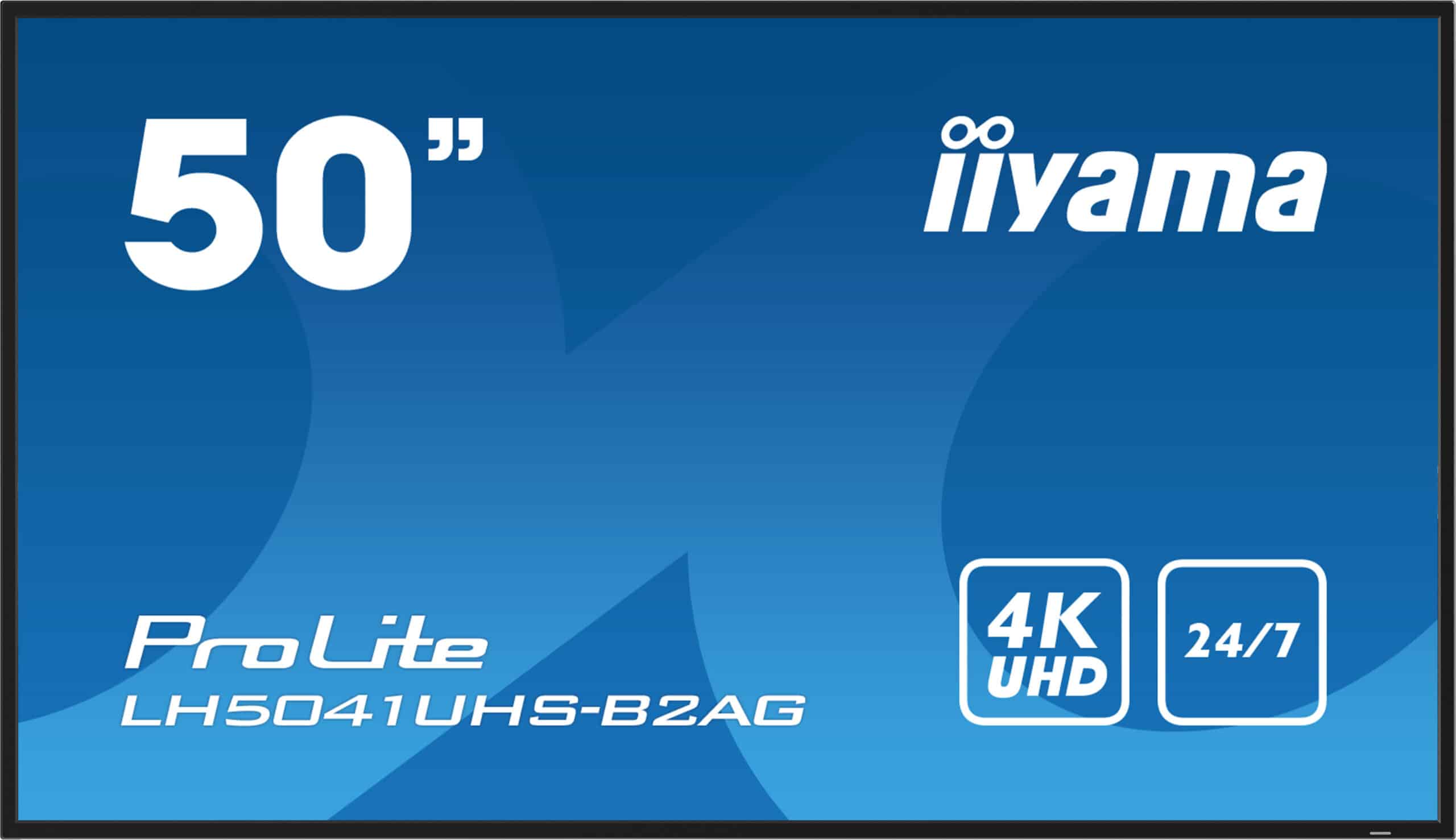 iiyama LH5041UHS-B2AG beeldkrant Digitale signage flatscreen 127 cm (50") LCD 500 cd/m² 4K Ultra HD Zwart 24/7 - Afbeelding 2
