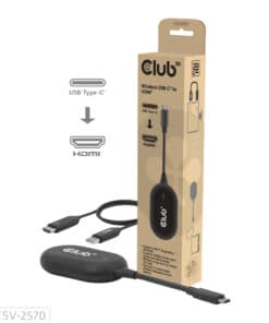CLUB3D Wireless USB-C® to HDMI™