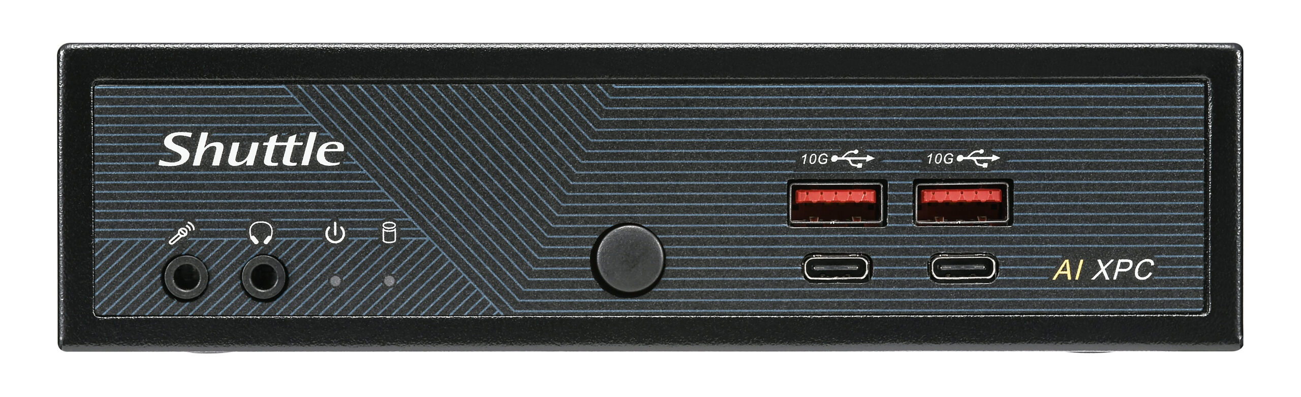 Shuttle Slim AI PC DN11H5 Intel Core Ultra 5 125H, Intel Arc graphics, 2xHDMI, 2x DP, 4x 2.5Gbit LAN, VESA, 24/7 permanent gebruik - Afbeelding 2