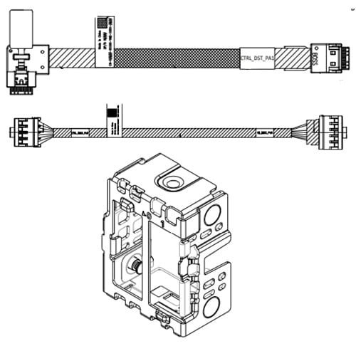 DELL 470-BCBP accessoire voor raid controller Kabel
