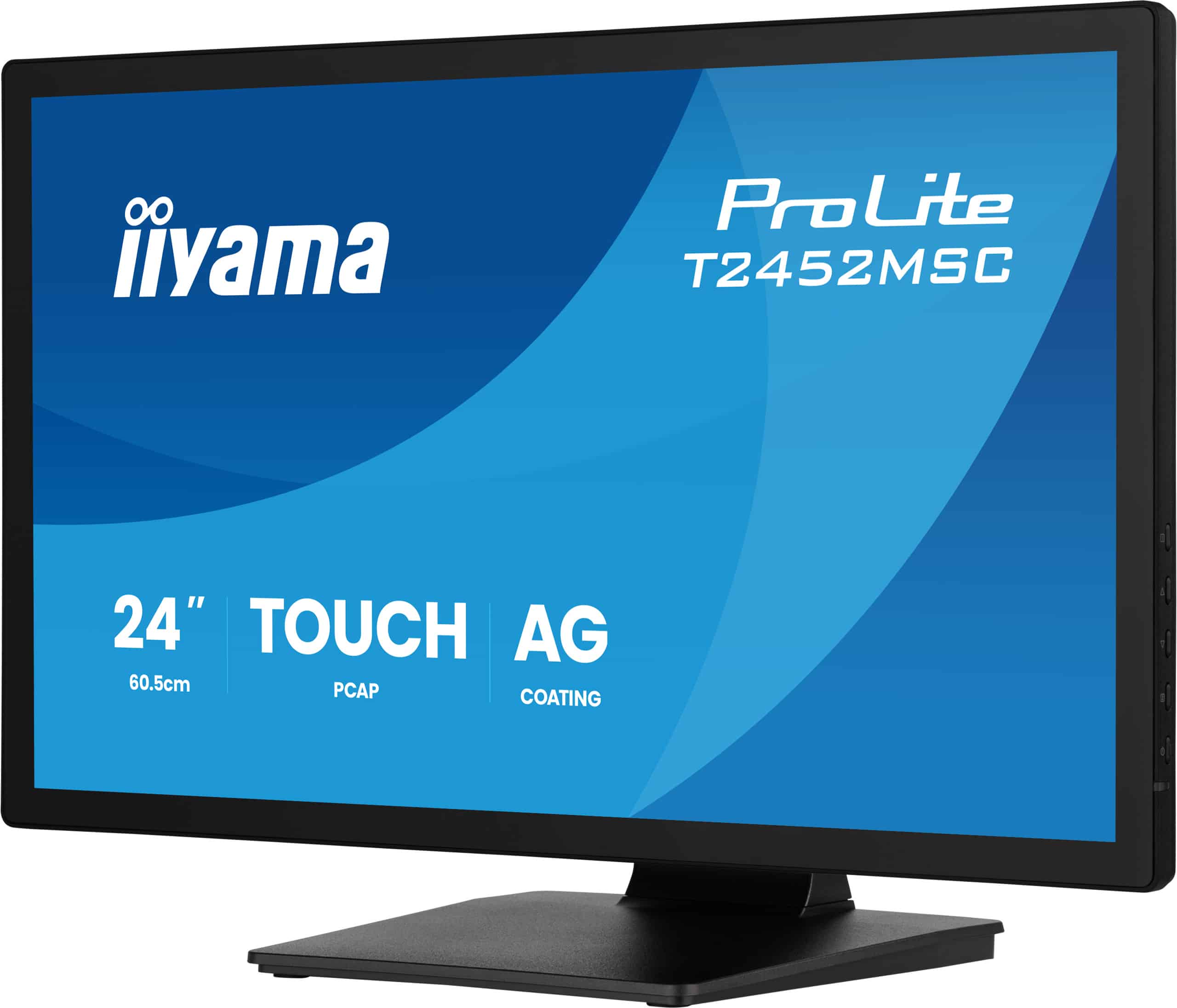 iiyama ProLite T2452MSC-B2AG computer monitor 61 cm (24") 1920 x 1080 Pixels Full HD LED Touchscreen Zwart - Afbeelding 4