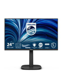 Philips 3000 series 24B2N3200D/00 computer monitor 61,2 cm (24.1") 1920 x 1200 Pixels WUXGA LCD Zwart