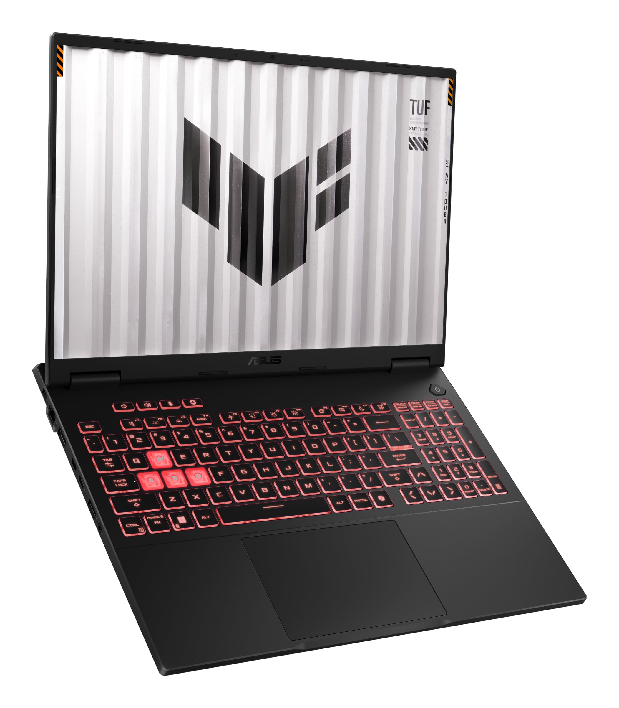 ASUS TUF Gaming A16 FA608PP-QT005W AMD Ryzen™ 9 8940HX Laptop 40,6 cm (16") 2.5K 32 GB DDR5-SDRAM 1 TB SSD NVIDIA GeForce RTX 5070 Wi-Fi 6E (802.11ax) Windows 11 Home Belgisch Zwart, Grijs - Afbeelding 4