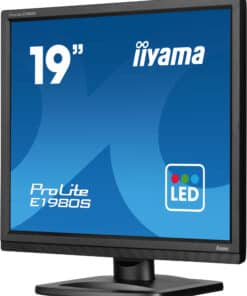iiyama ProLite E1980S-B1 computer monitor 48,3 cm (19") 1280 x 1024 Pixels VGA LED Zwart - Afbeelding 4