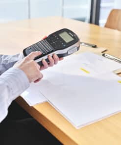 DYMO LabelManager 260-labelprinter | Oplaadbare labelmaker met QWERTY-toetsenbord | Inclusief zwart-wit D1-labeltape (12 mm) | Voor thuis en op kantoor - Afbeelding 4