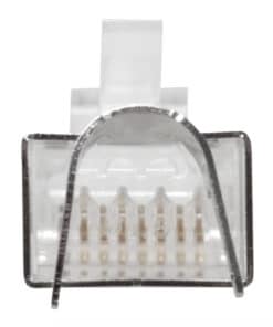 ACT RJ45 (8P/8C) CAT6A afgeschermde modulaire connector voor ronde kabel met massieve of soepele aders - Afbeelding 2